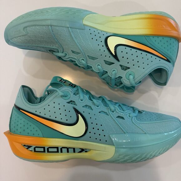 Nike GT Cut 3 Bleached Turquoise Barley Volt DV2913-301 Men\'s Size 13 New main image 5